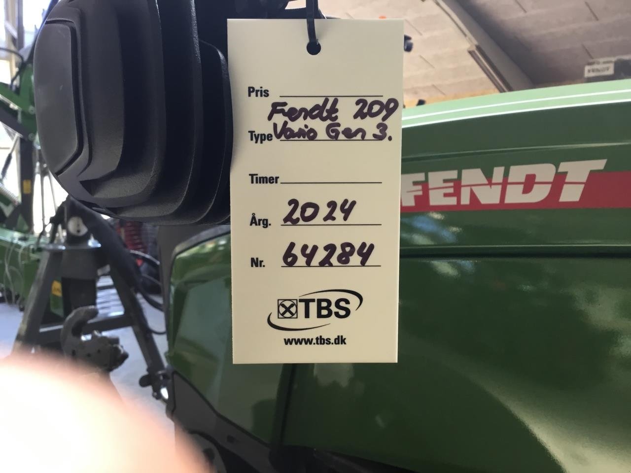 Traktor des Typs Fendt 209 VARIO GEN3, Gebrauchtmaschine in Randers SV (Bild 5)