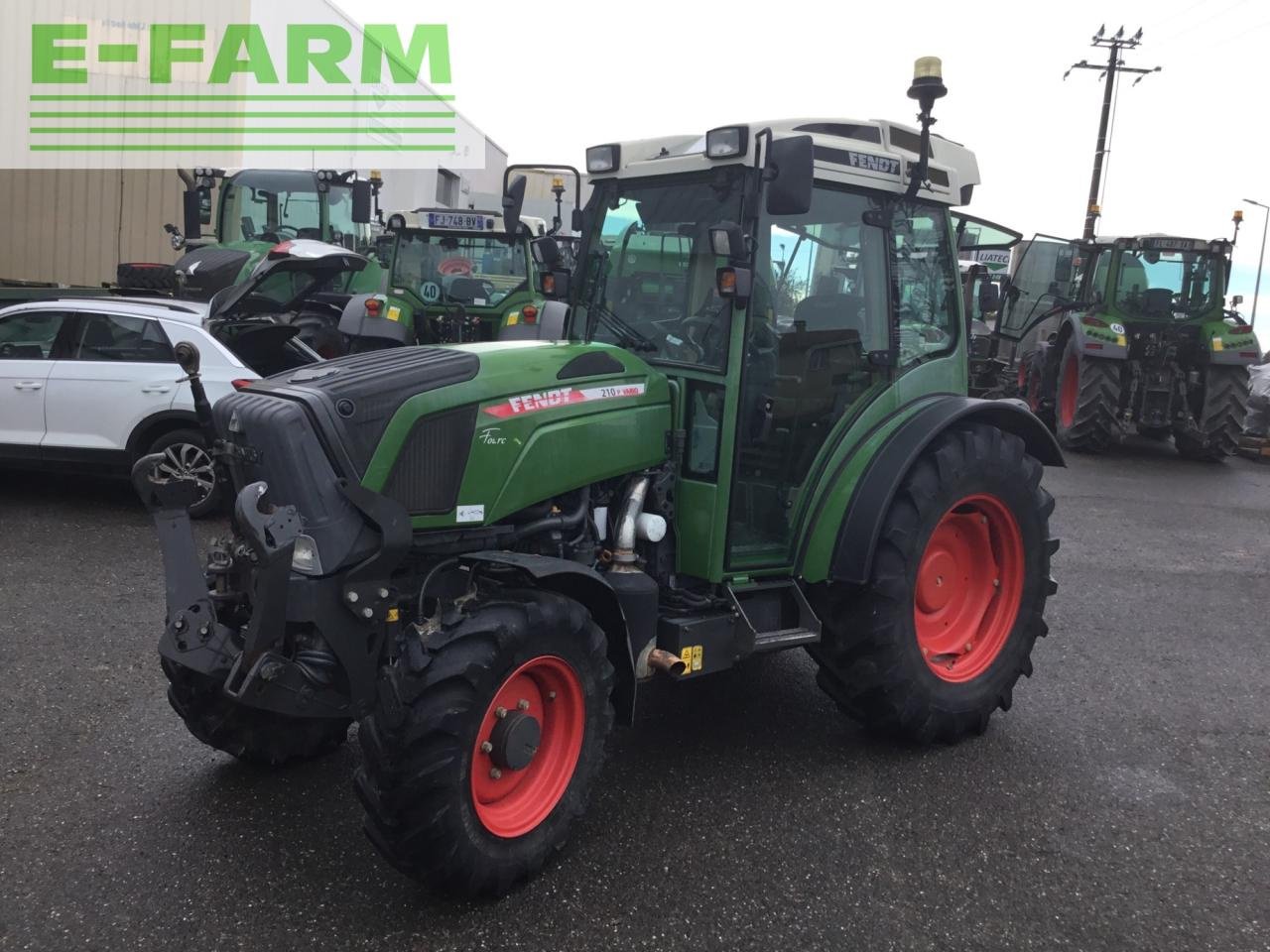 Traktor tip Fendt 210 P Fourcade, Gebrauchtmaschine in NOGARO (Poză 5)