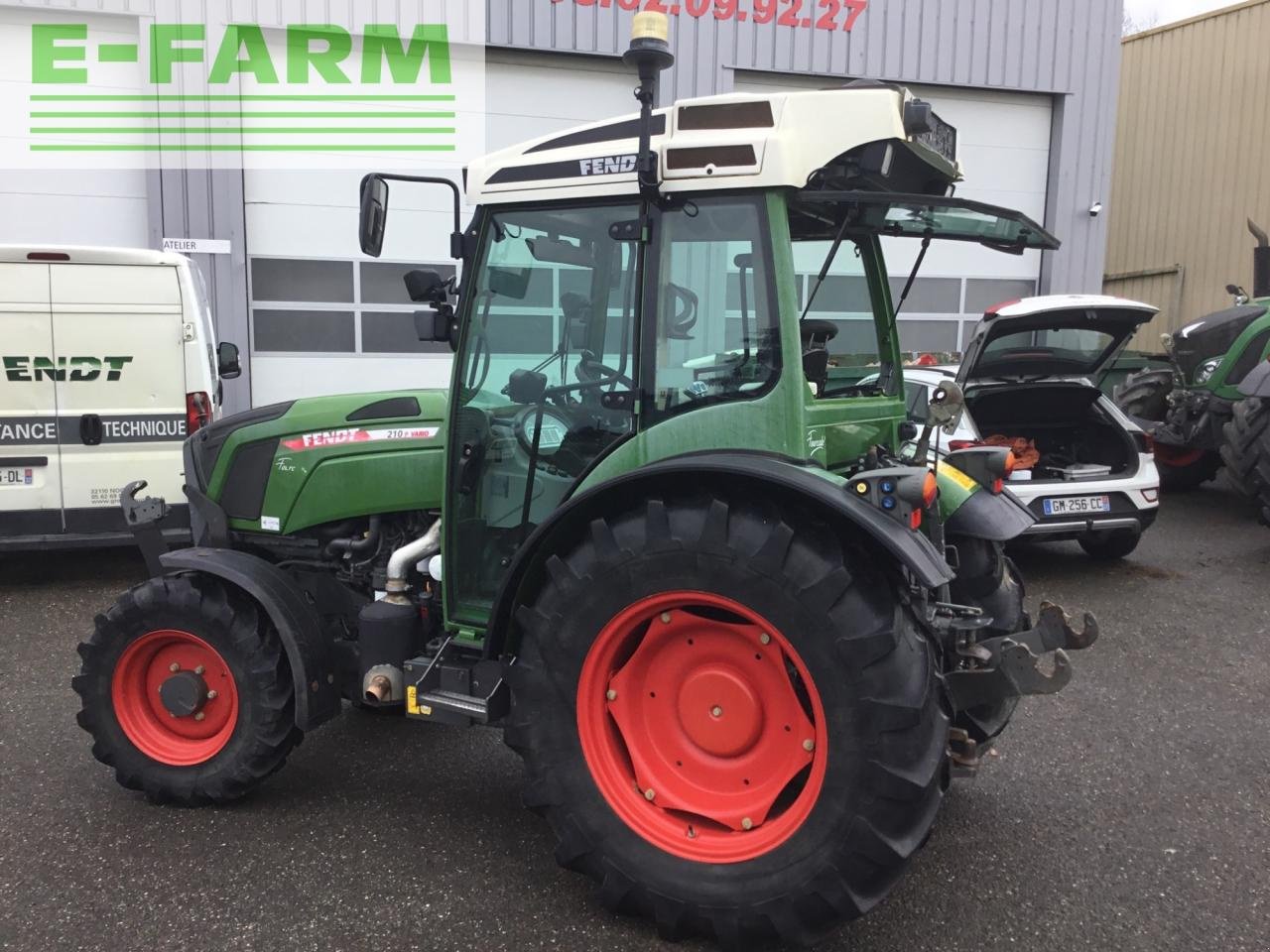 Traktor tip Fendt 210 P Fourcade, Gebrauchtmaschine in NOGARO (Poză 16)