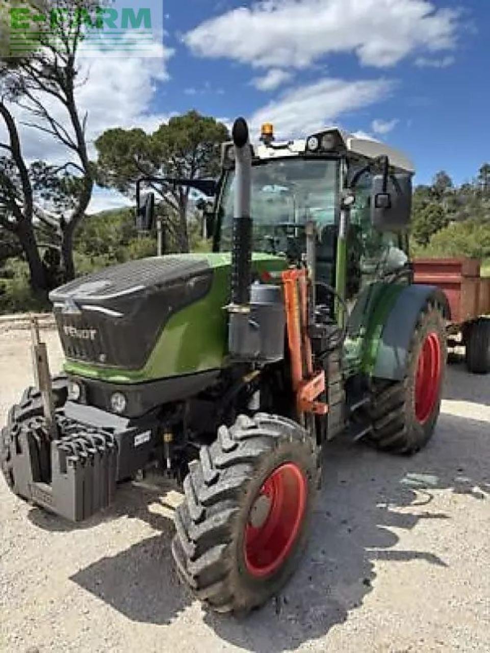 Traktor Türe ait Fendt 210 p profi, Gebrauchtmaschine içinde MONFERRAN (resim 1)