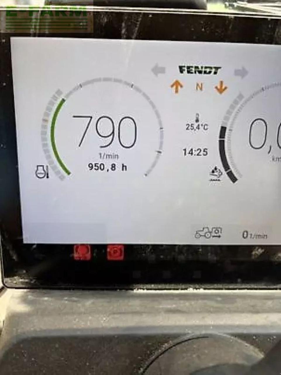 Traktor Türe ait Fendt 210 p profi, Gebrauchtmaschine içinde MONFERRAN (resim 11)