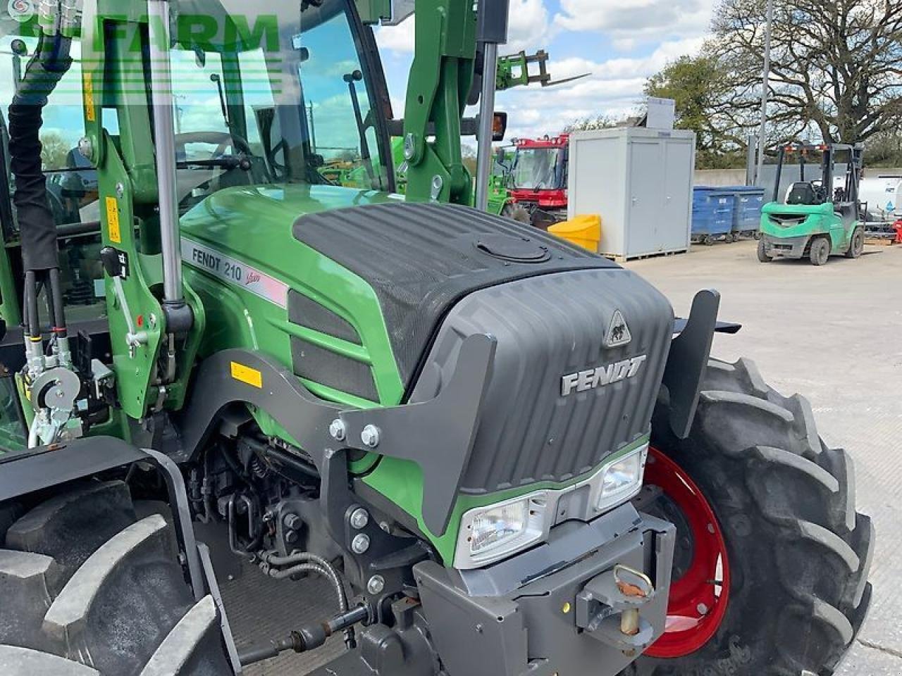 Traktor Türe ait Fendt 210 tractor (st23988), Gebrauchtmaschine içinde SHAFTESBURY (resim 19)