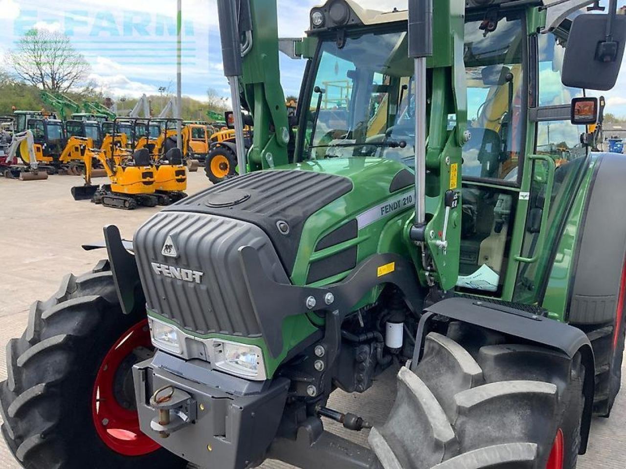 Traktor Türe ait Fendt 210 tractor (st23988), Gebrauchtmaschine içinde SHAFTESBURY (resim 20)