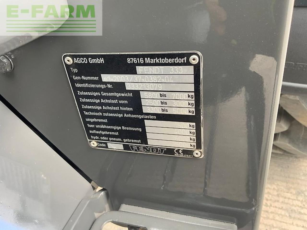 Traktor Türe ait Fendt 210 tractor (st23988), Gebrauchtmaschine içinde SHAFTESBURY (resim 22)