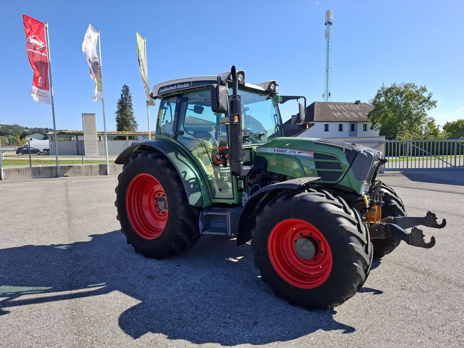 Traktor typu Fendt 210 Vario (Gen1), Gebrauchtmaschine v Saxen (Obrázek 8)