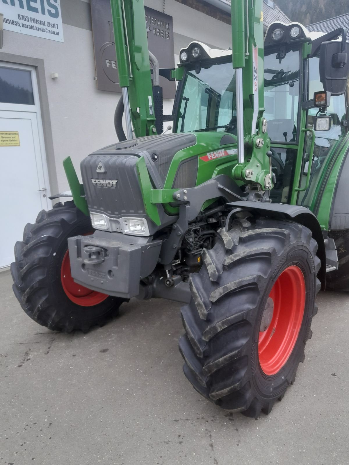 Traktor tipa Fendt 210 Vario (Gen2), Gebrauchtmaschine u Pölstal (Slika 14)