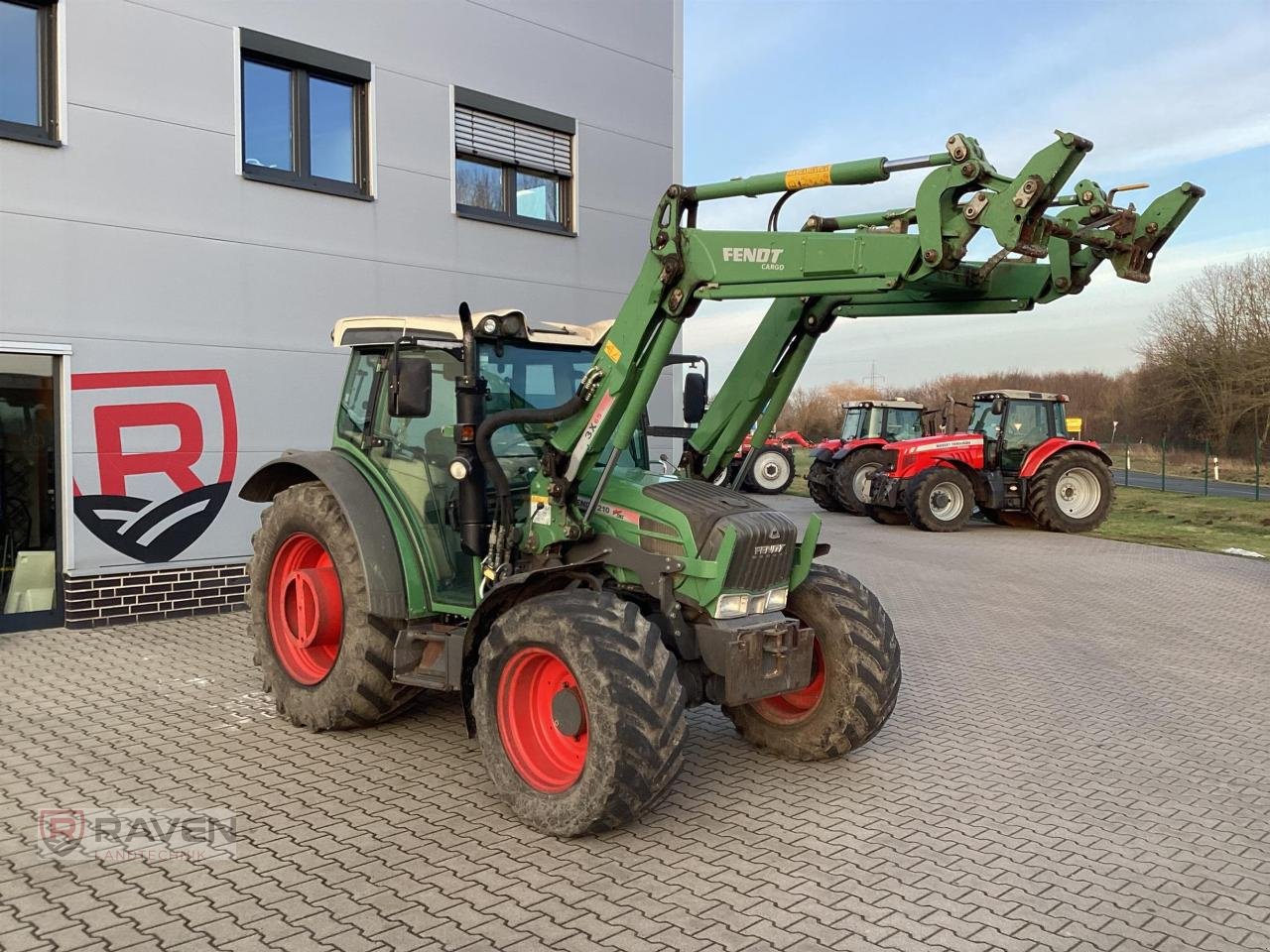 Traktor от тип Fendt 210 Vario, Gebrauchtmaschine в Sulingen (Снимка 9)