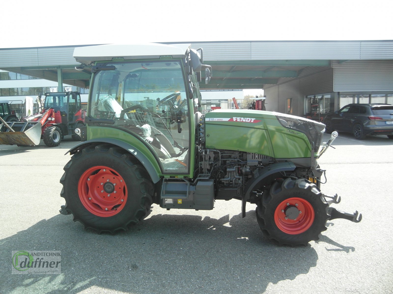 Traktor a típus Fendt 210 Vario, Neumaschine ekkor: Oberteuringen (Kép 3)