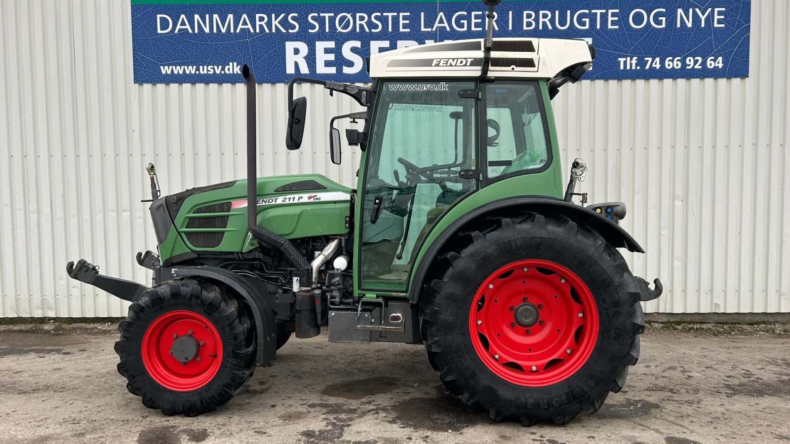 Traktor typu Fendt 211 P Vario TMS, Front PTO, Gebrauchtmaschine w Rødekro (Zdjęcie 1)