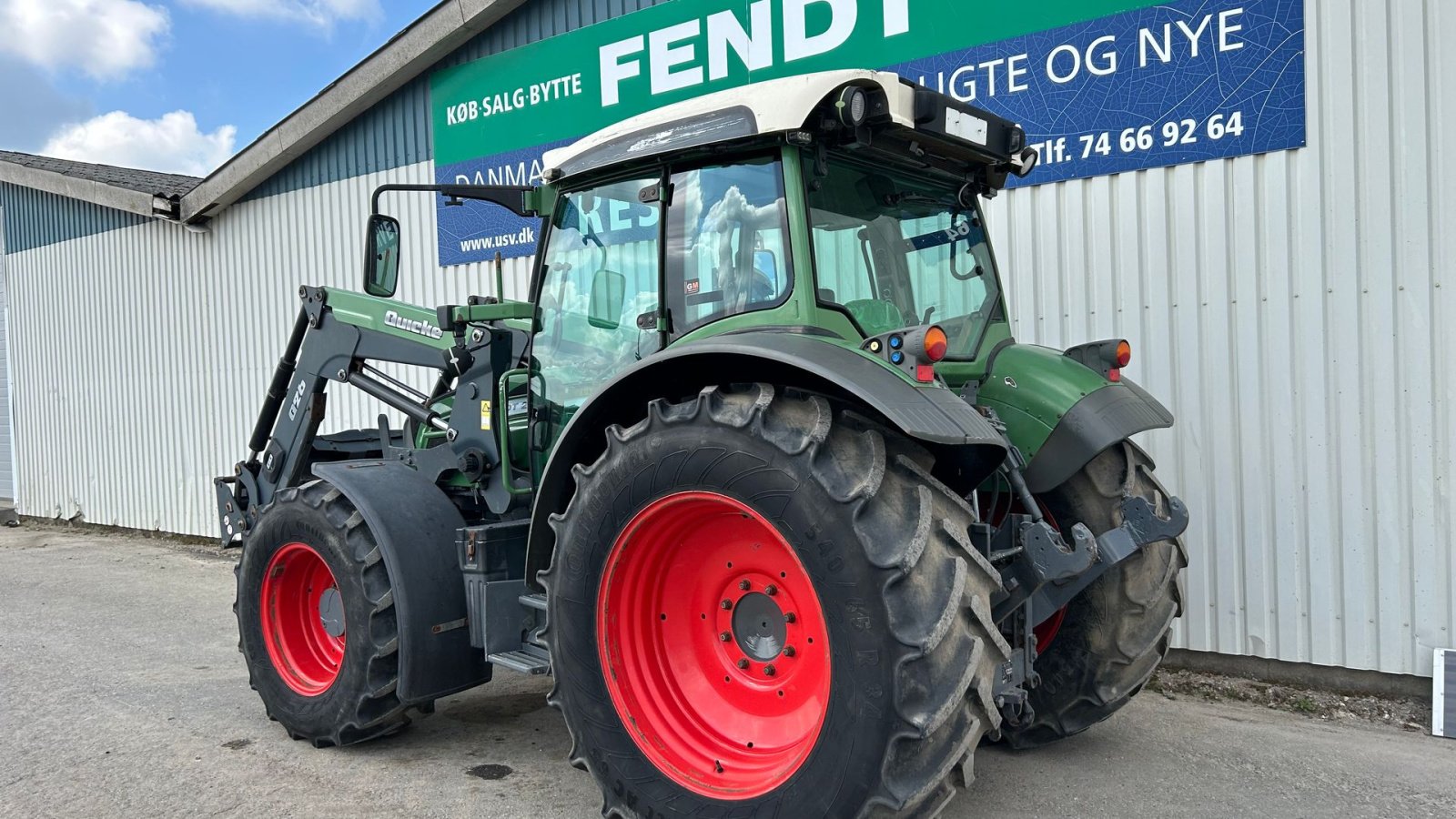 Traktor typu Fendt 211 Vario Med Ålø Q26 Frontlæsser, Gebrauchtmaschine v Rødekro (Obrázek 2)