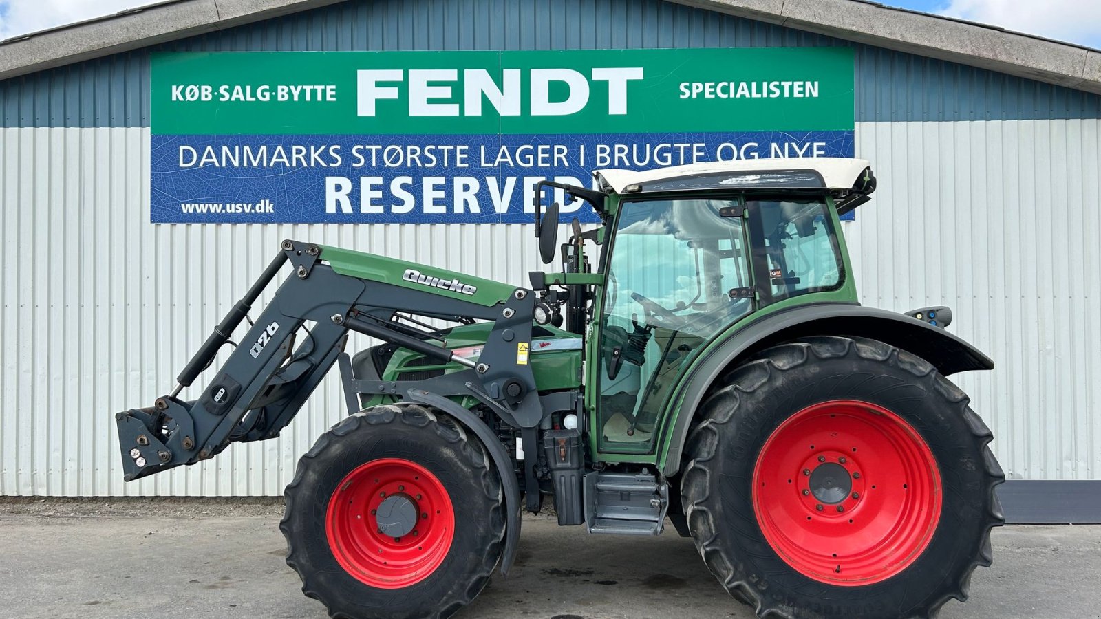 Traktor typu Fendt 211 Vario Med Ålø Q26 Frontlæsser, Gebrauchtmaschine v Rødekro (Obrázek 1)