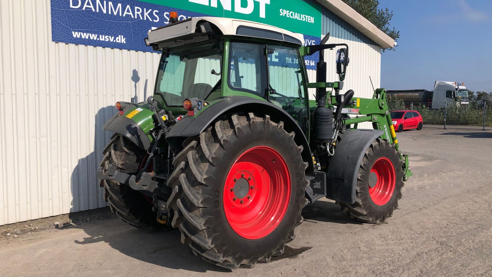 Traktor tip Fendt 211 Vario TMS Med Luftanlæg + Frontlæsser Fendt 3x65, Gebrauchtmaschine in Rødekro (Poză 7)