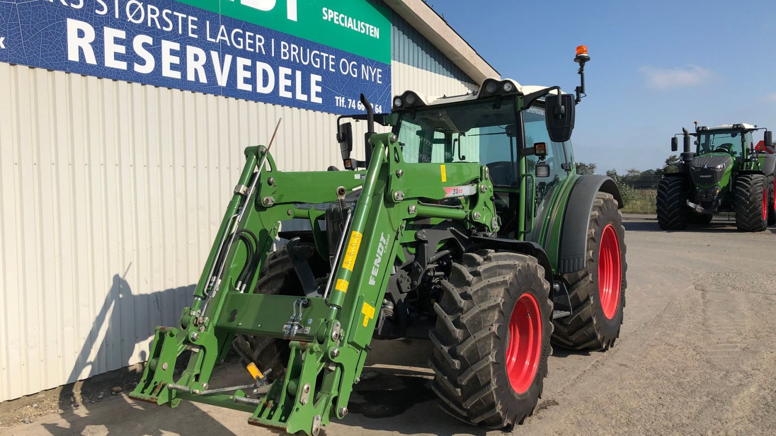 Traktor tip Fendt 211 Vario TMS Med Luftanlæg + Frontlæsser Fendt 3x65, Gebrauchtmaschine in Rødekro (Poză 2)