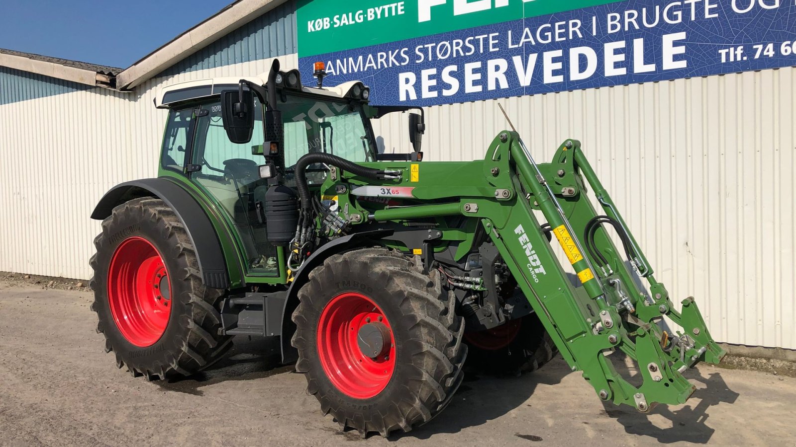Traktor tip Fendt 211 Vario TMS Med Luftanlæg + Frontlæsser Fendt 3x65, Gebrauchtmaschine in Rødekro (Poză 5)