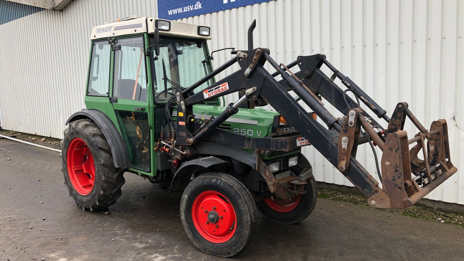 Traktor van het type Fendt 250V Med Frontlæsser, Gebrauchtmaschine in Rødekro (Foto 5)