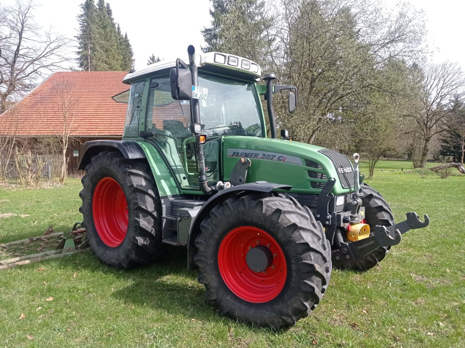 Traktor типа Fendt 307 CI, Gebrauchtmaschine в Geretsried/ Gelting (Фотография 3)