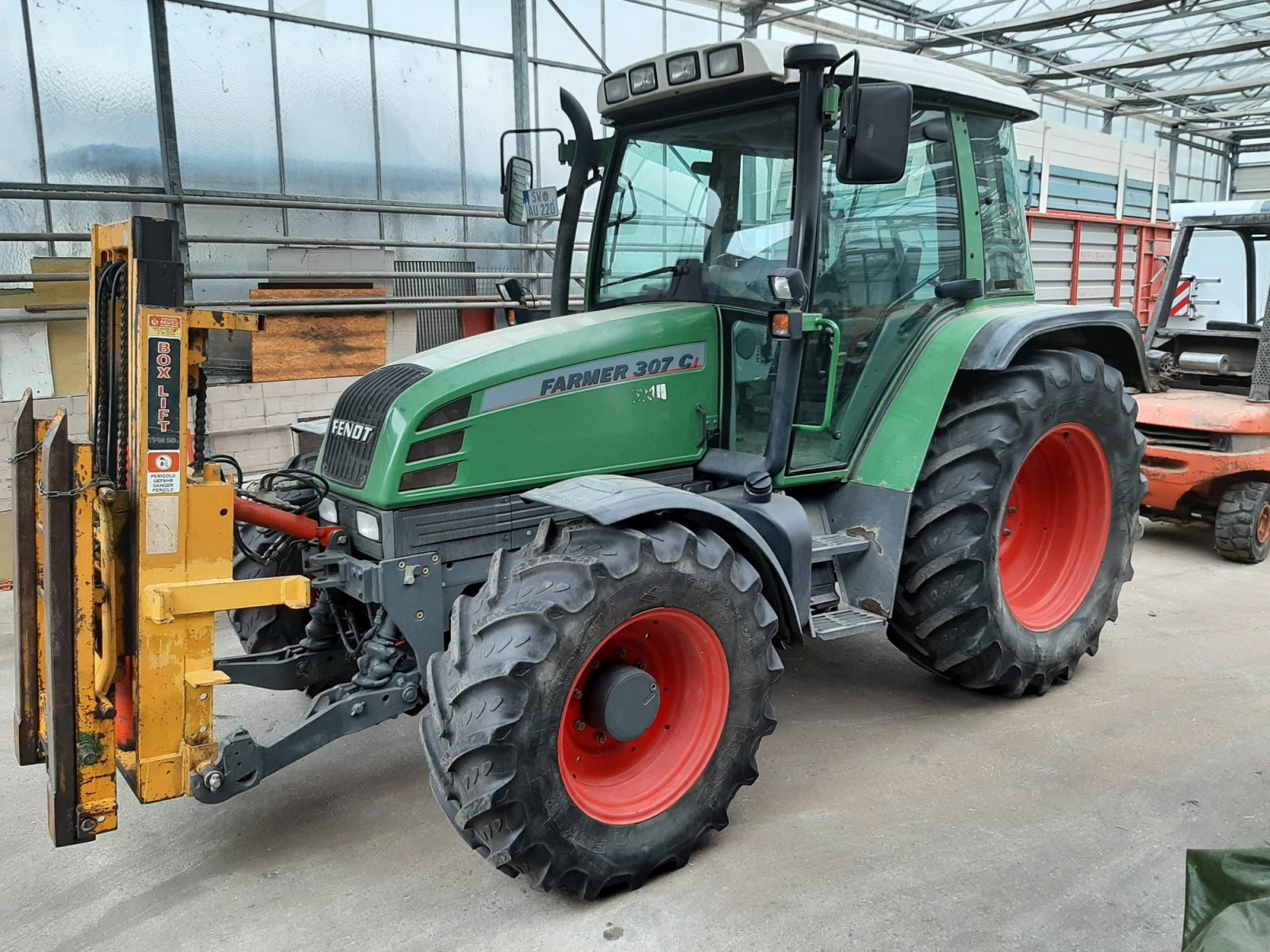 Traktor Türe ait Fendt 307ci, Gebrauchtmaschine içinde Sennfeld (resim 2)