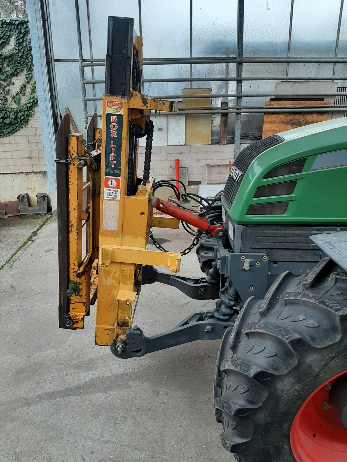 Traktor Türe ait Fendt 307ci, Gebrauchtmaschine içinde Sennfeld (resim 3)