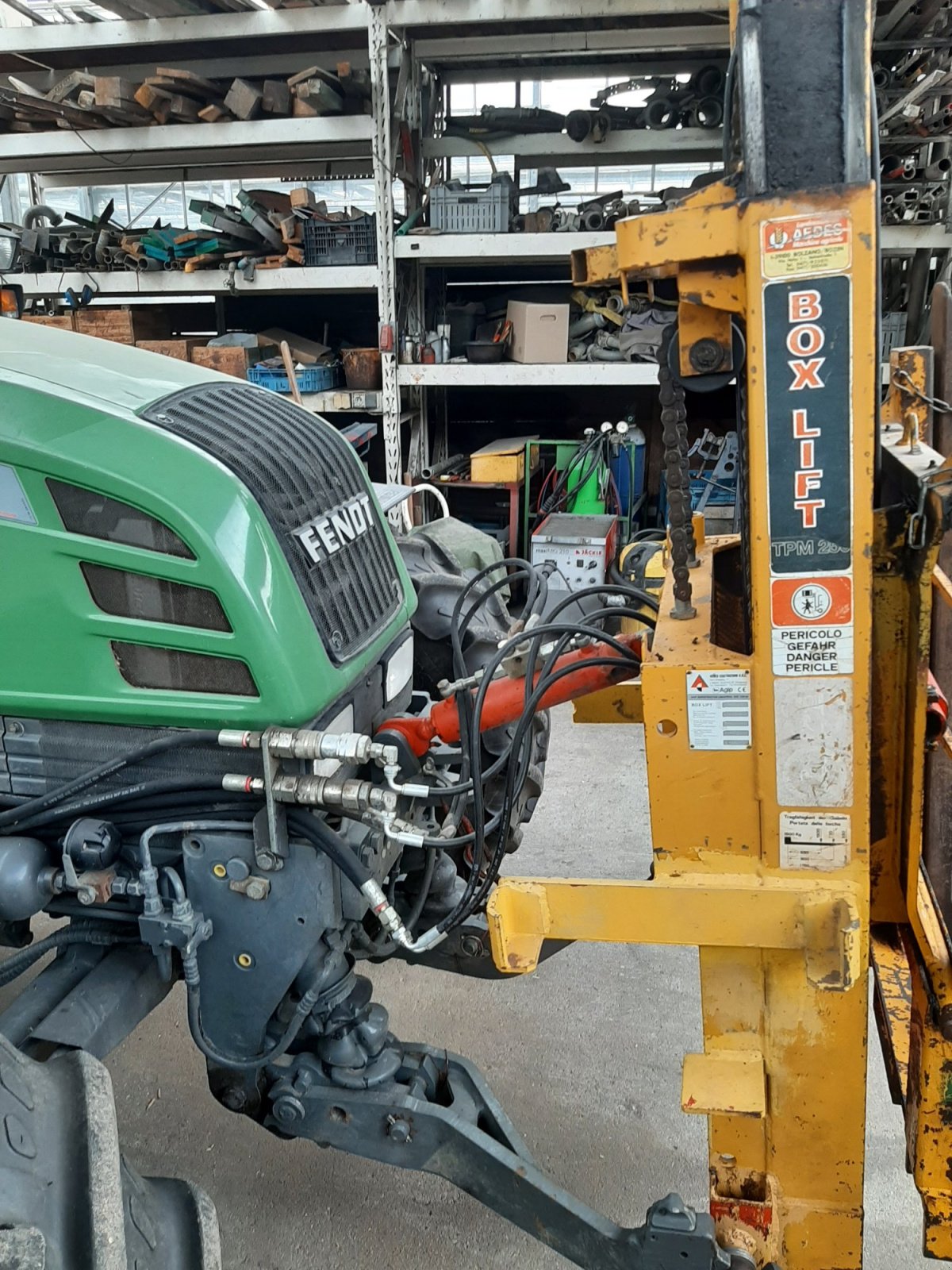 Traktor Türe ait Fendt 307ci, Gebrauchtmaschine içinde Sennfeld (resim 4)