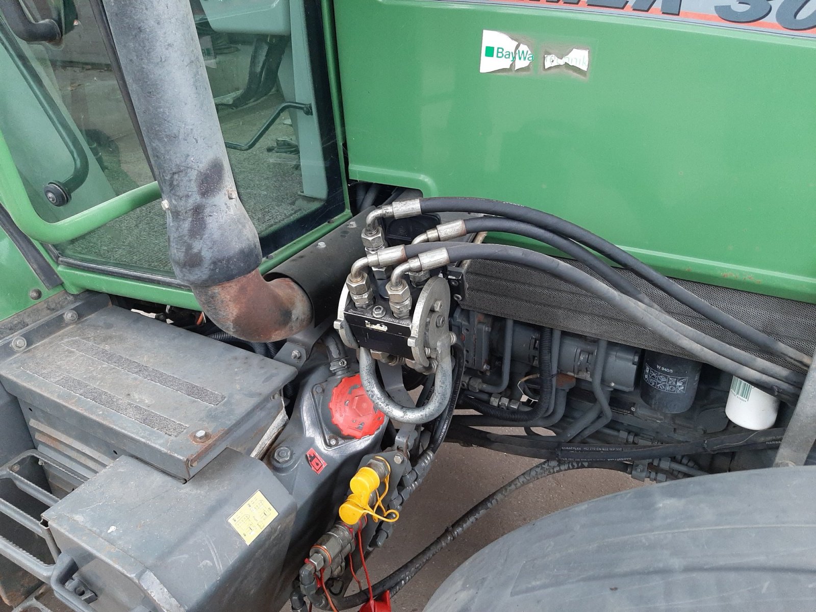 Traktor Türe ait Fendt 307ci, Gebrauchtmaschine içinde Sennfeld (resim 8)
