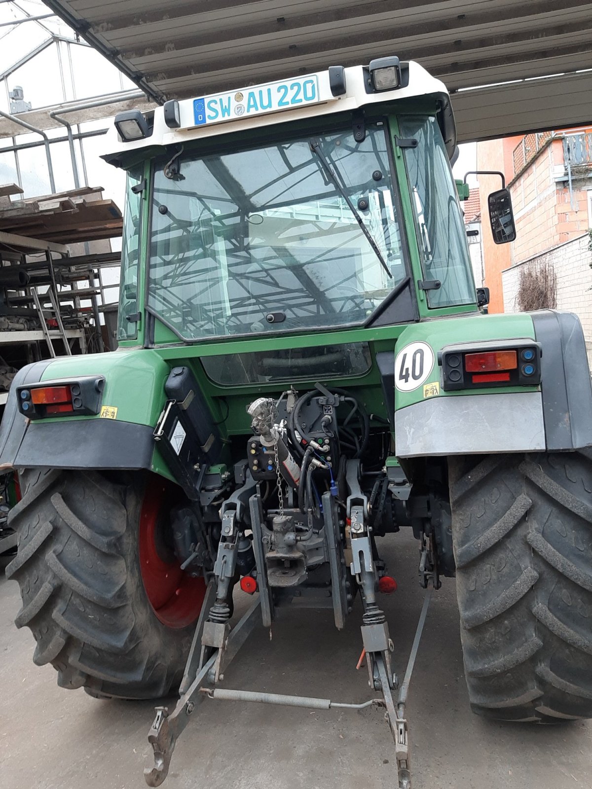 Traktor Türe ait Fendt 307ci, Gebrauchtmaschine içinde Sennfeld (resim 10)