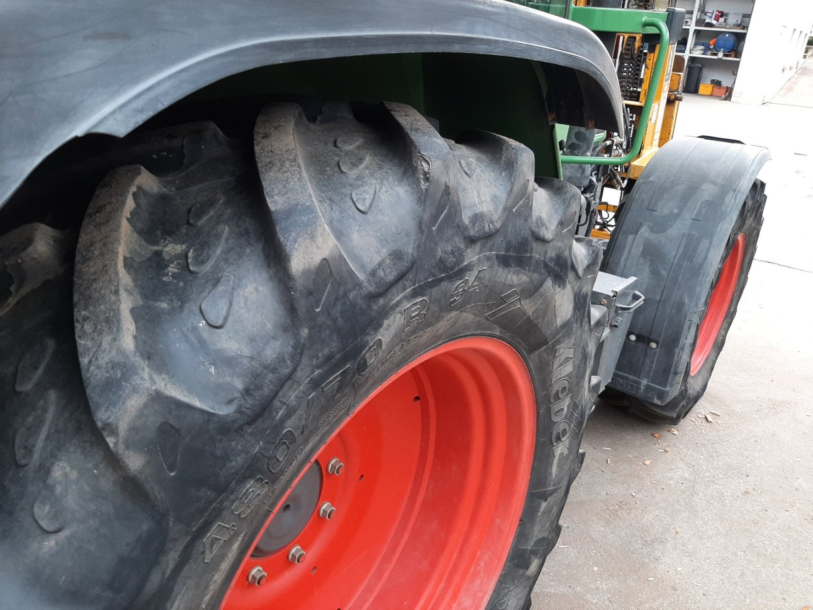 Traktor Türe ait Fendt 307ci, Gebrauchtmaschine içinde Sennfeld (resim 11)