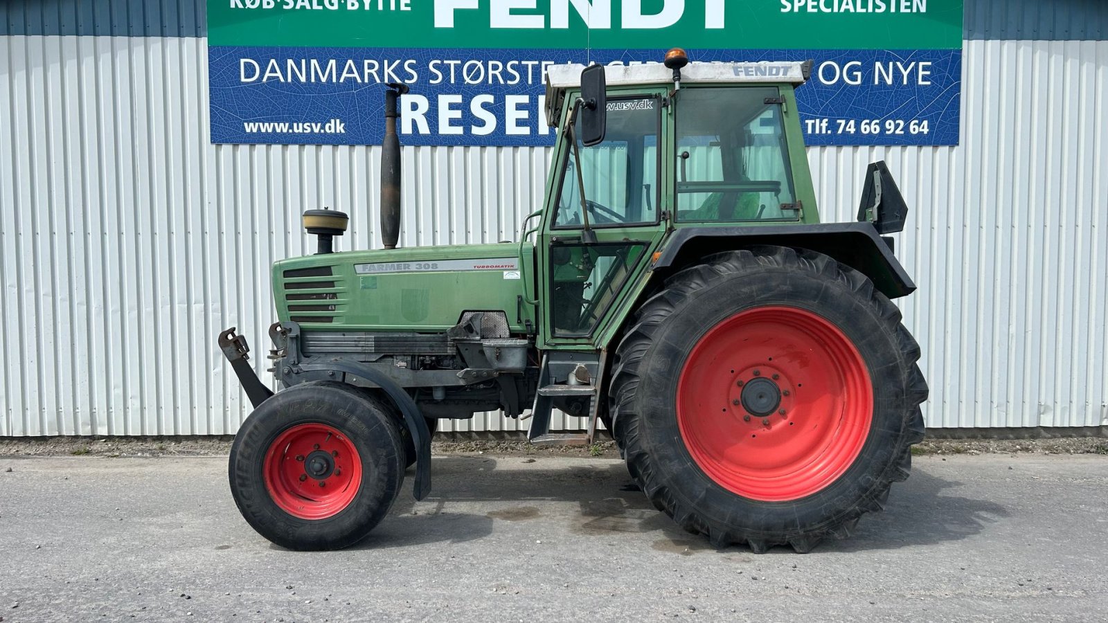 Traktor от тип Fendt 308 Farmer 40 km/t Frontlift, Gebrauchtmaschine в Rødekro (Снимка 1)