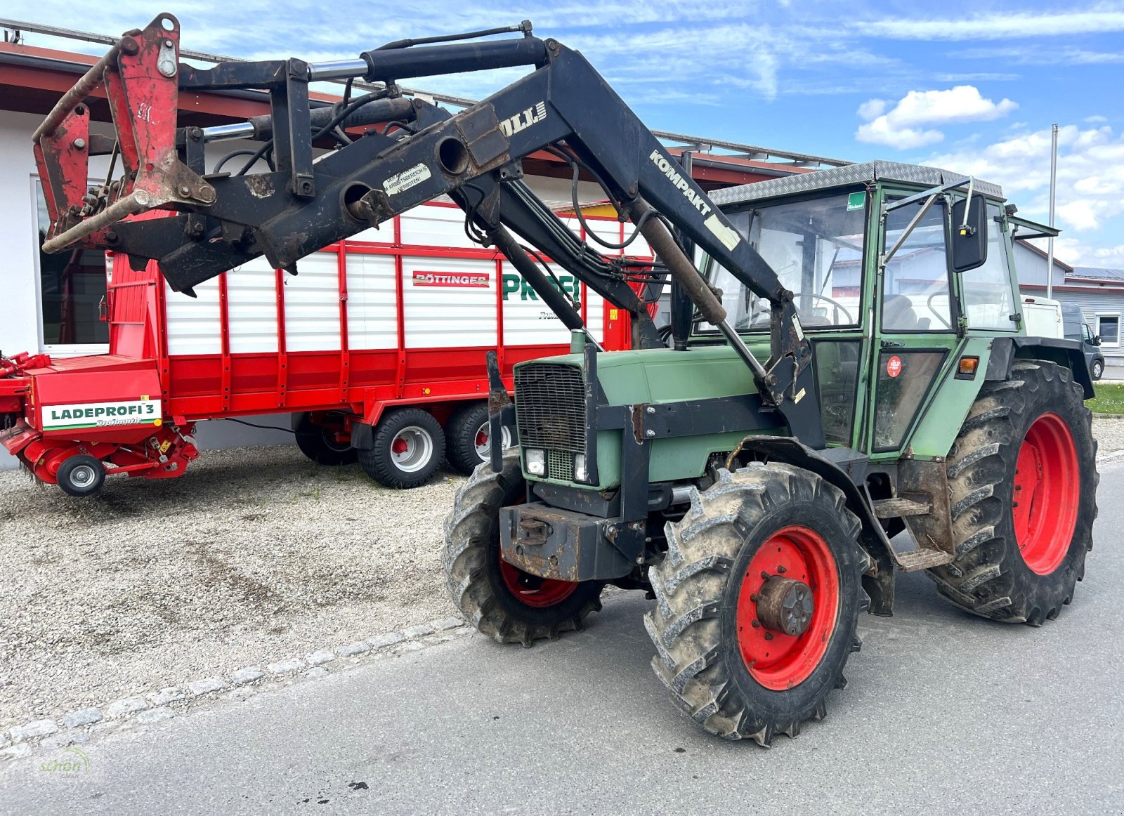 Traktor a típus Fendt 308 LS Turbomatik mit Frontlader, Gebrauchtmaschine ekkor: Burgrieden (Kép 1)