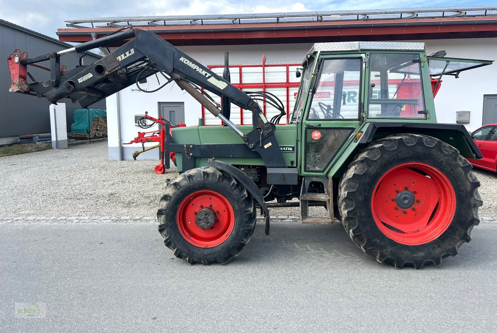 Traktor a típus Fendt 308 LS Turbomatik mit Frontlader, Gebrauchtmaschine ekkor: Burgrieden (Kép 4)