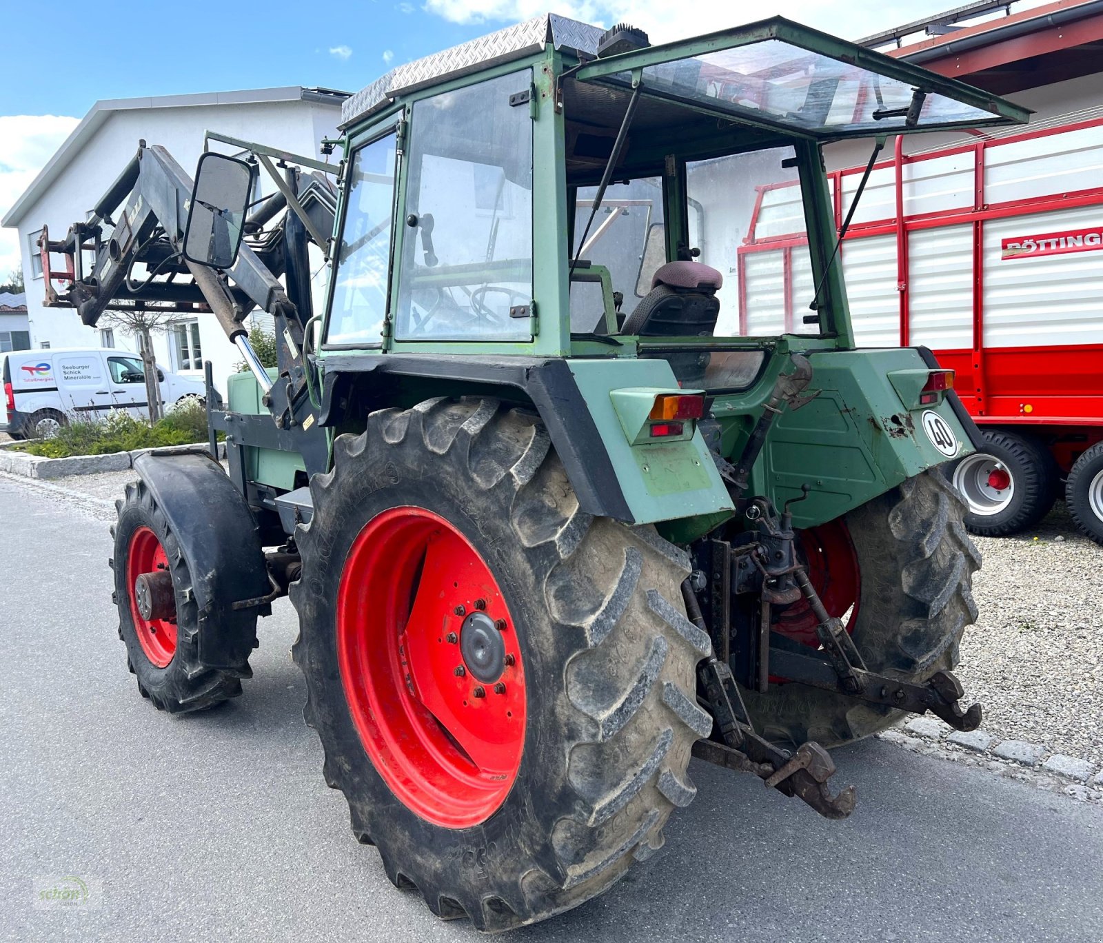 Traktor a típus Fendt 308 LS Turbomatik mit Frontlader, Gebrauchtmaschine ekkor: Burgrieden (Kép 5)