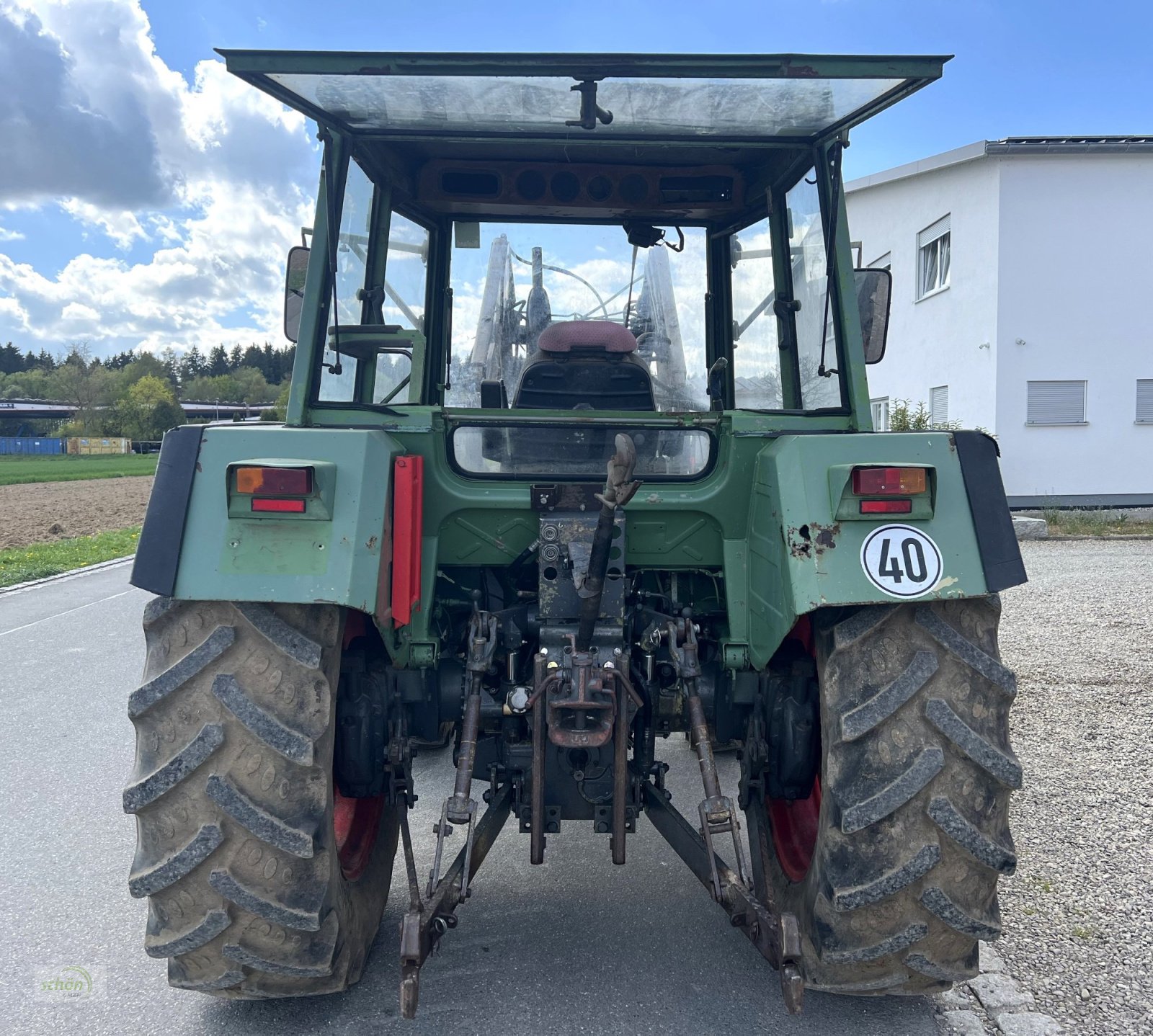 Traktor a típus Fendt 308 LS Turbomatik mit Frontlader, Gebrauchtmaschine ekkor: Burgrieden (Kép 7)