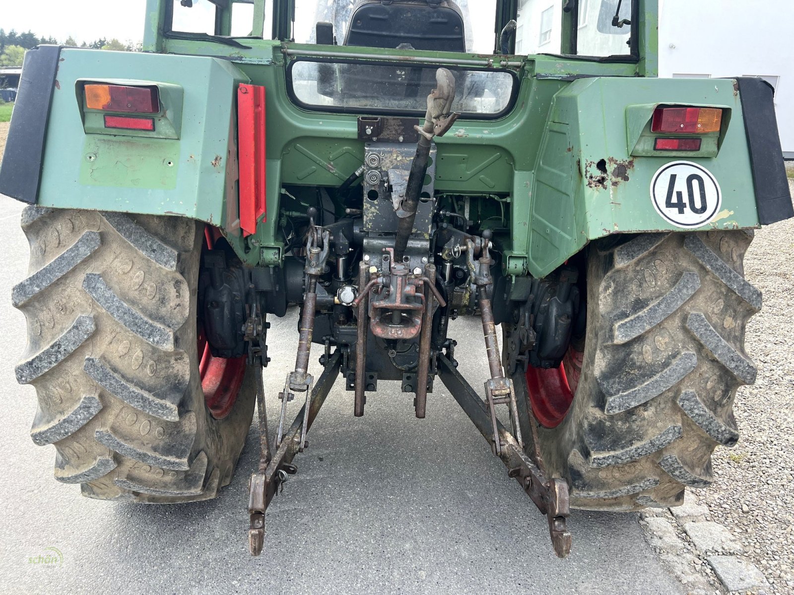 Traktor a típus Fendt 308 LS Turbomatik mit Frontlader, Gebrauchtmaschine ekkor: Burgrieden (Kép 8)
