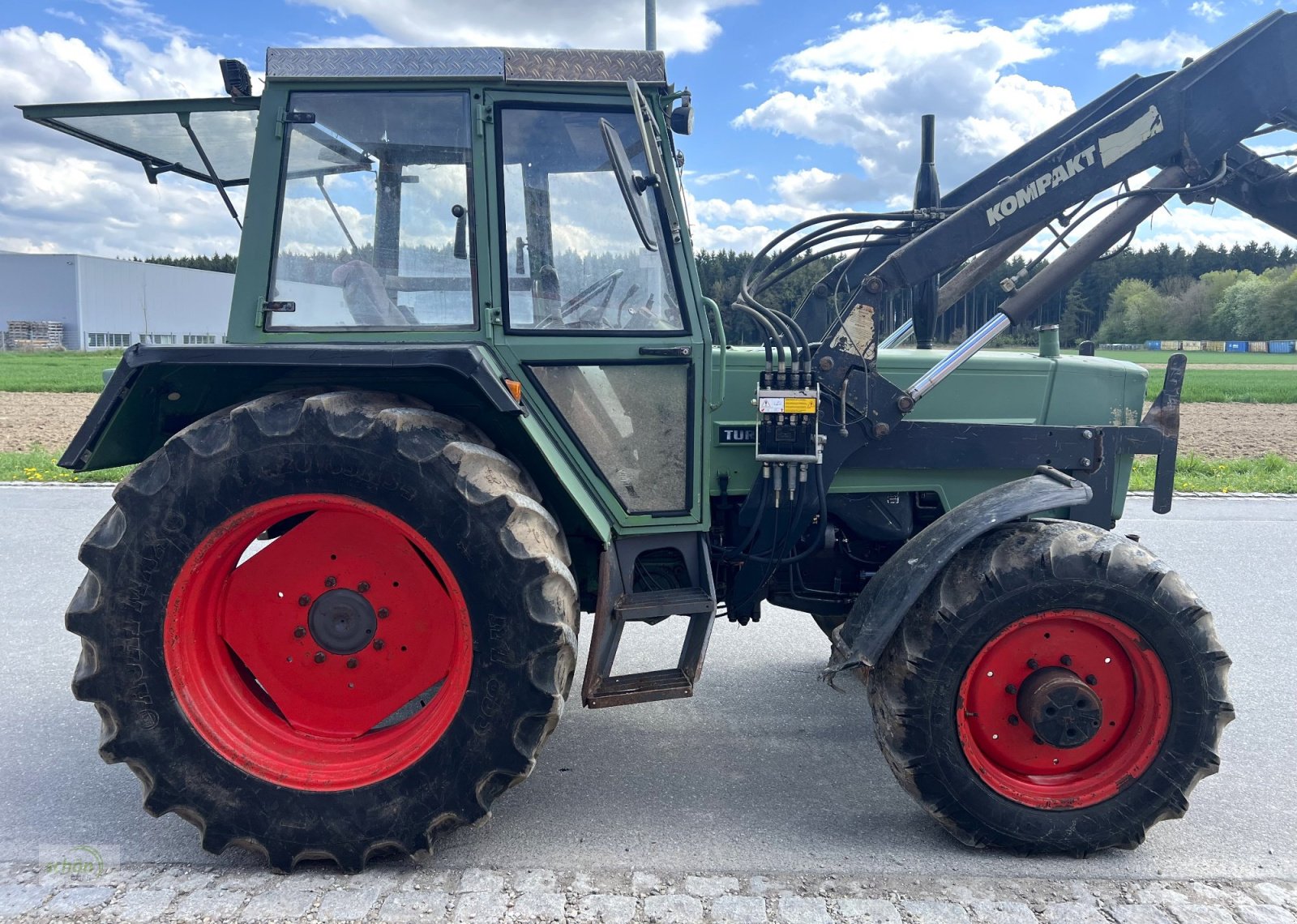 Traktor a típus Fendt 308 LS Turbomatik mit Frontlader, Gebrauchtmaschine ekkor: Burgrieden (Kép 11)