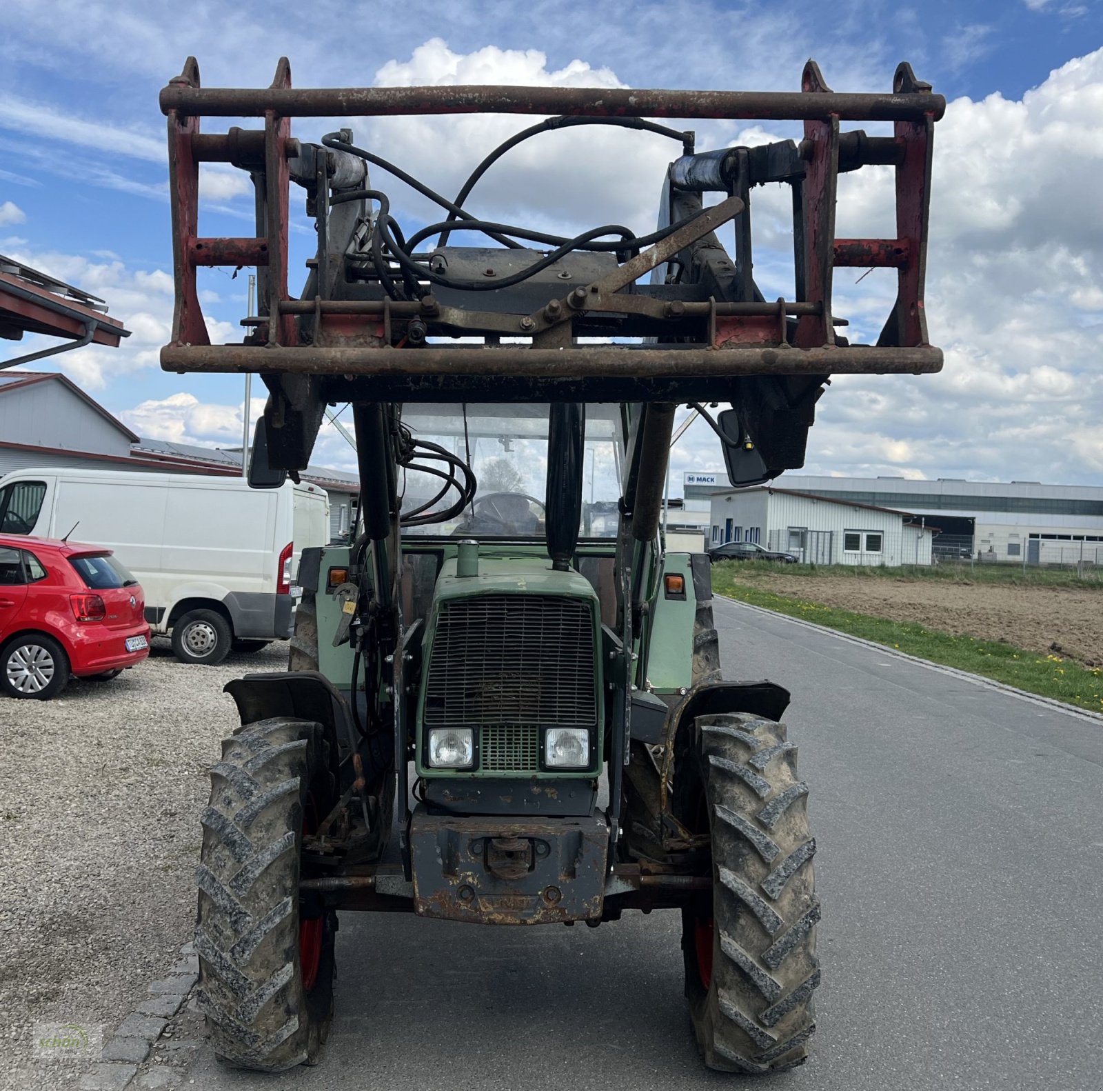 Traktor a típus Fendt 308 LS Turbomatik mit Frontlader, Gebrauchtmaschine ekkor: Burgrieden (Kép 18)