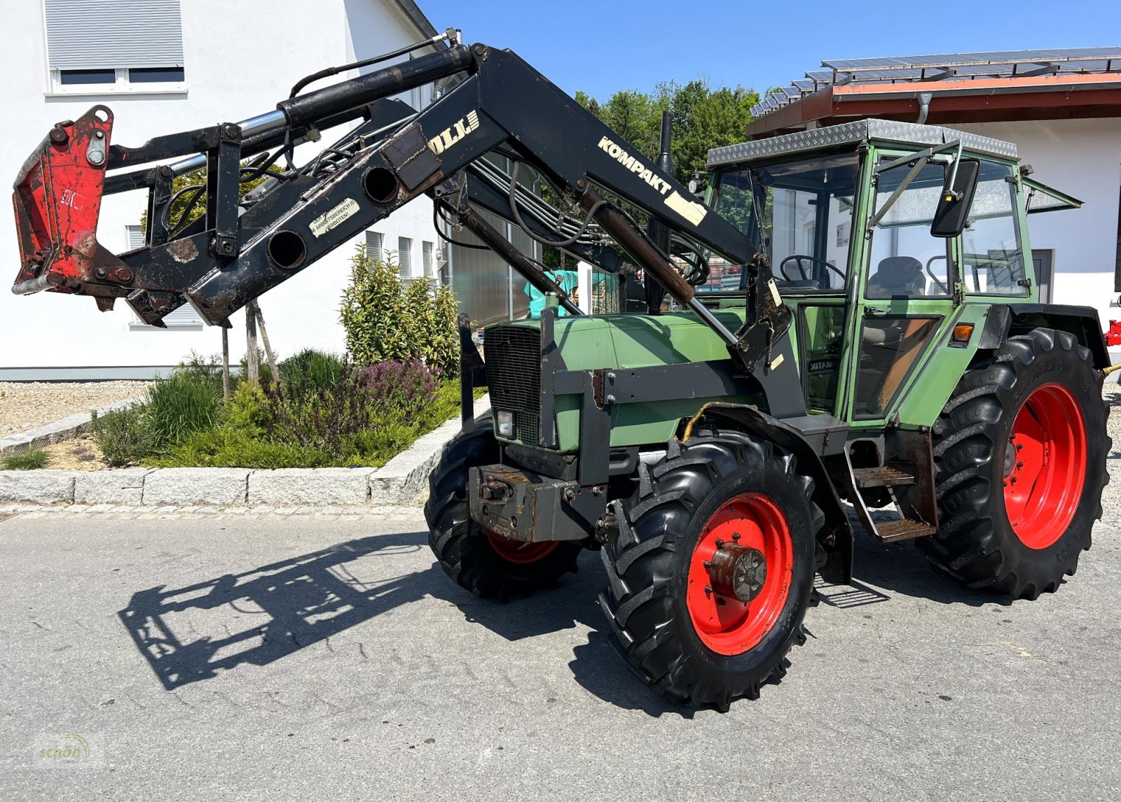Traktor a típus Fendt 308 LS Turbomatik mit Frontlader, Gebrauchtmaschine ekkor: Burgrieden (Kép 1)