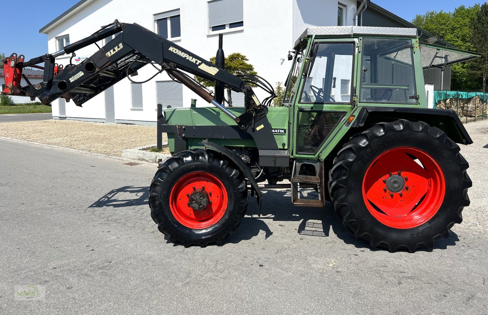 Traktor a típus Fendt 308 LS Turbomatik mit Frontlader, Gebrauchtmaschine ekkor: Burgrieden (Kép 4)