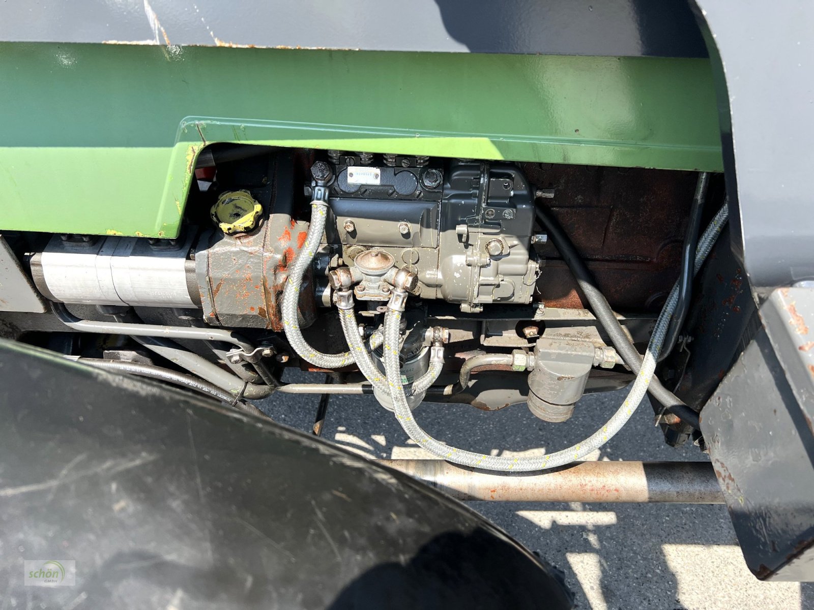 Traktor a típus Fendt 308 LS Turbomatik mit Frontlader, Gebrauchtmaschine ekkor: Burgrieden (Kép 5)