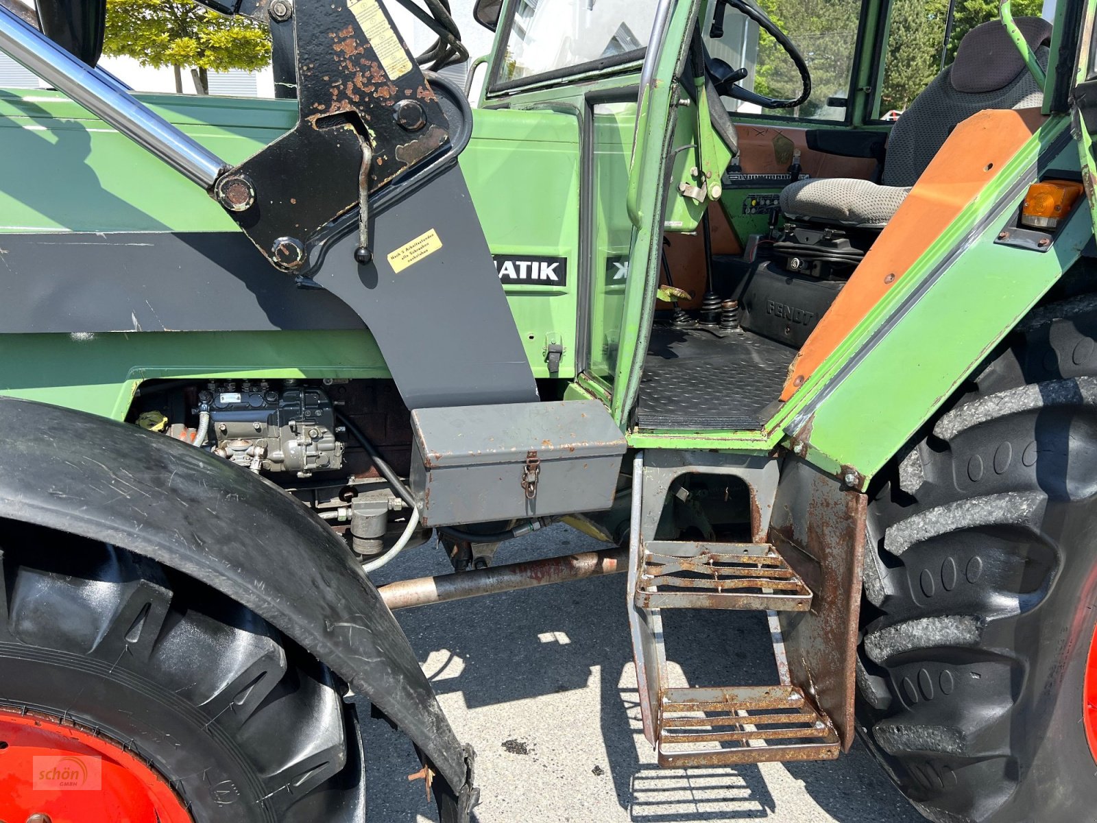 Traktor a típus Fendt 308 LS Turbomatik mit Frontlader, Gebrauchtmaschine ekkor: Burgrieden (Kép 7)