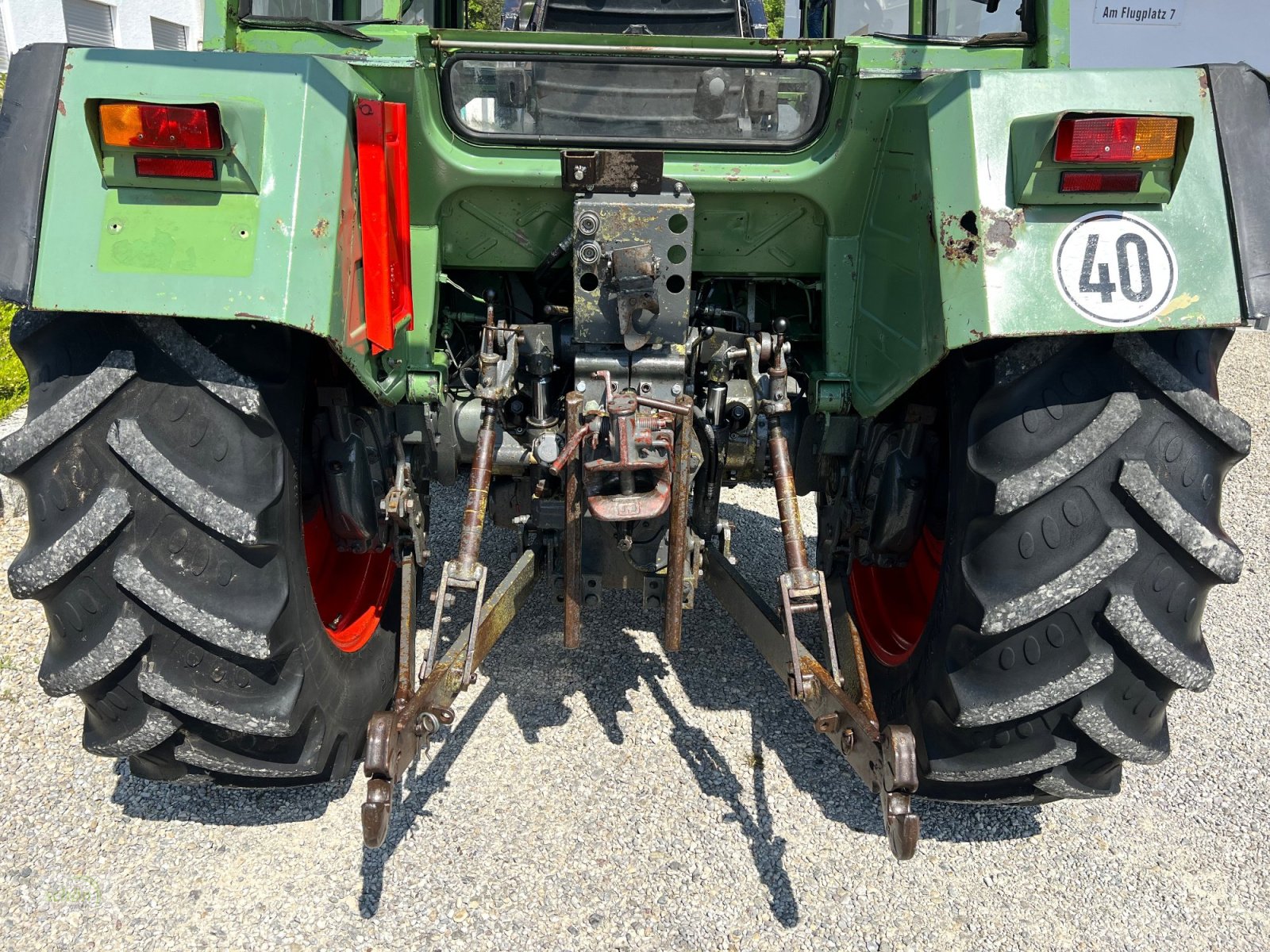 Traktor a típus Fendt 308 LS Turbomatik mit Frontlader, Gebrauchtmaschine ekkor: Burgrieden (Kép 17)