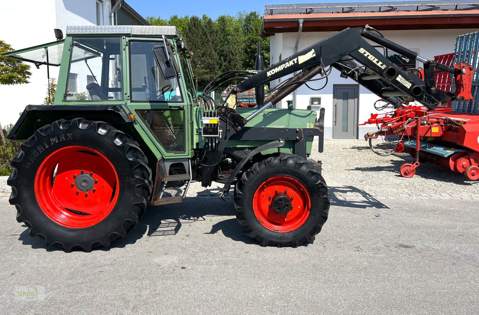 Traktor a típus Fendt 308 LS Turbomatik mit Frontlader, Gebrauchtmaschine ekkor: Burgrieden (Kép 19)