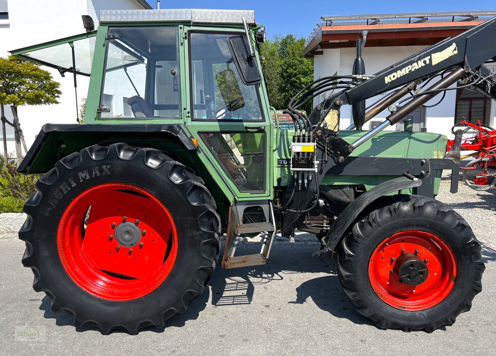 Traktor a típus Fendt 308 LS Turbomatik mit Frontlader, Gebrauchtmaschine ekkor: Burgrieden (Kép 20)