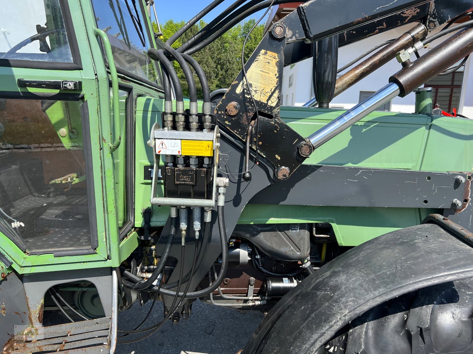 Traktor a típus Fendt 308 LS Turbomatik mit Frontlader, Gebrauchtmaschine ekkor: Burgrieden (Kép 21)