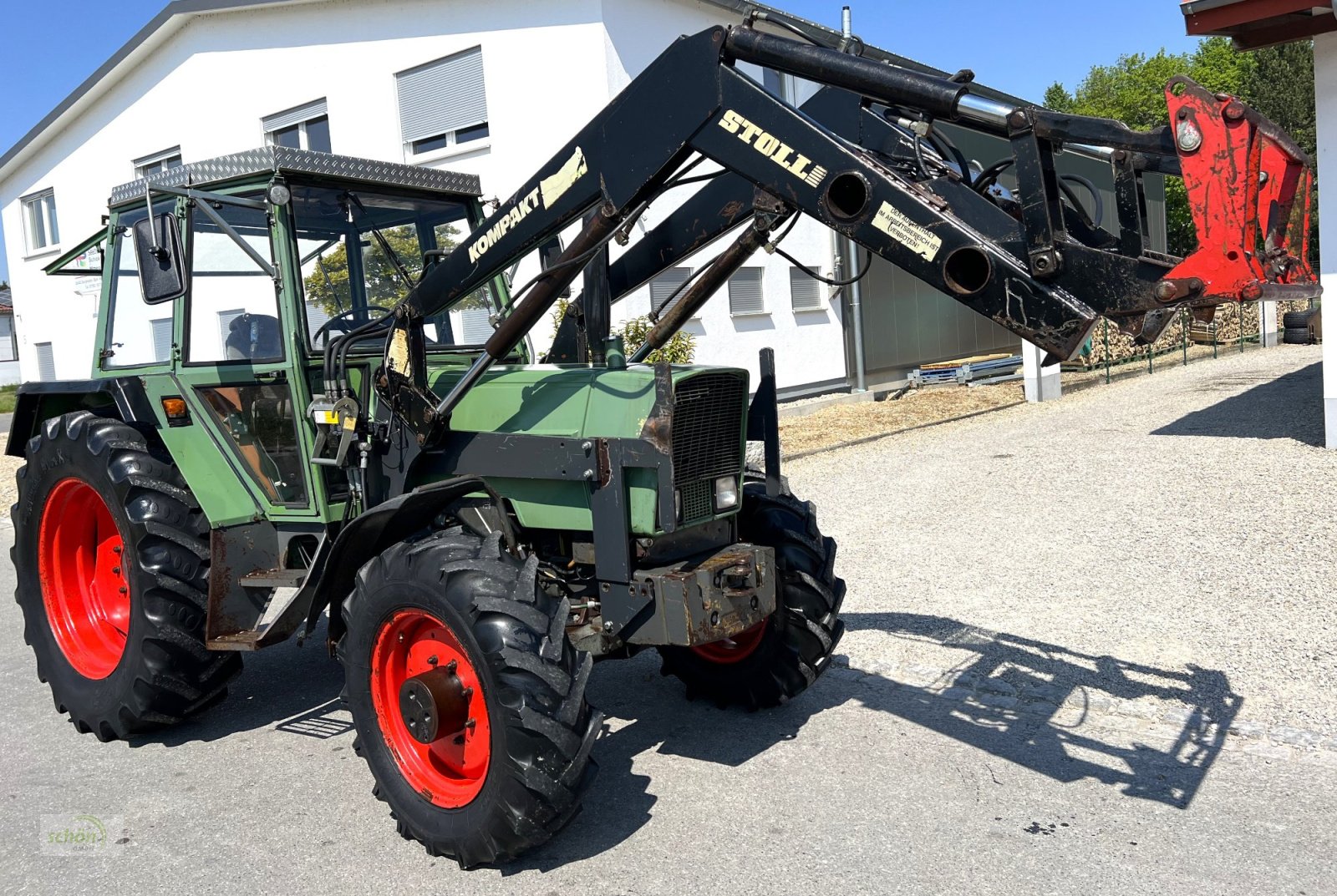 Traktor a típus Fendt 308 LS Turbomatik mit Frontlader, Gebrauchtmaschine ekkor: Burgrieden (Kép 26)
