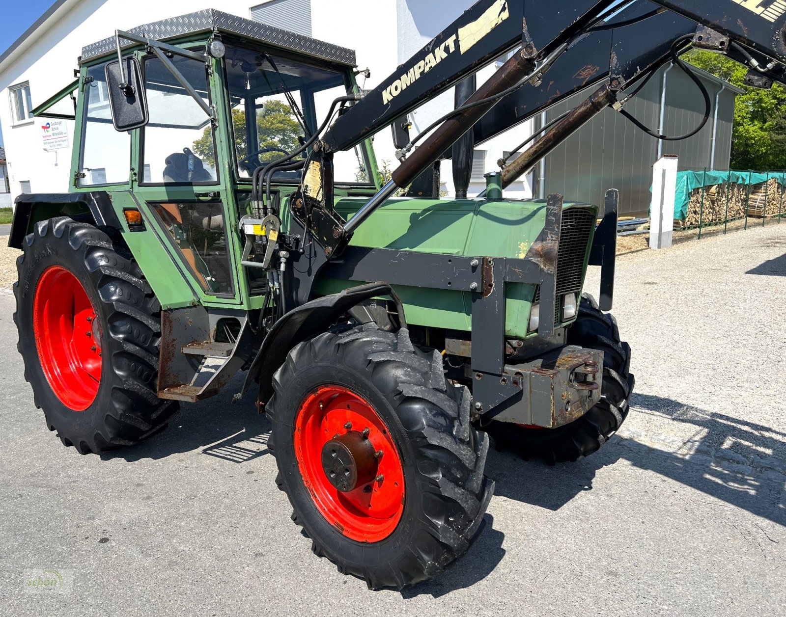 Traktor a típus Fendt 308 LS Turbomatik mit Frontlader, Gebrauchtmaschine ekkor: Burgrieden (Kép 27)