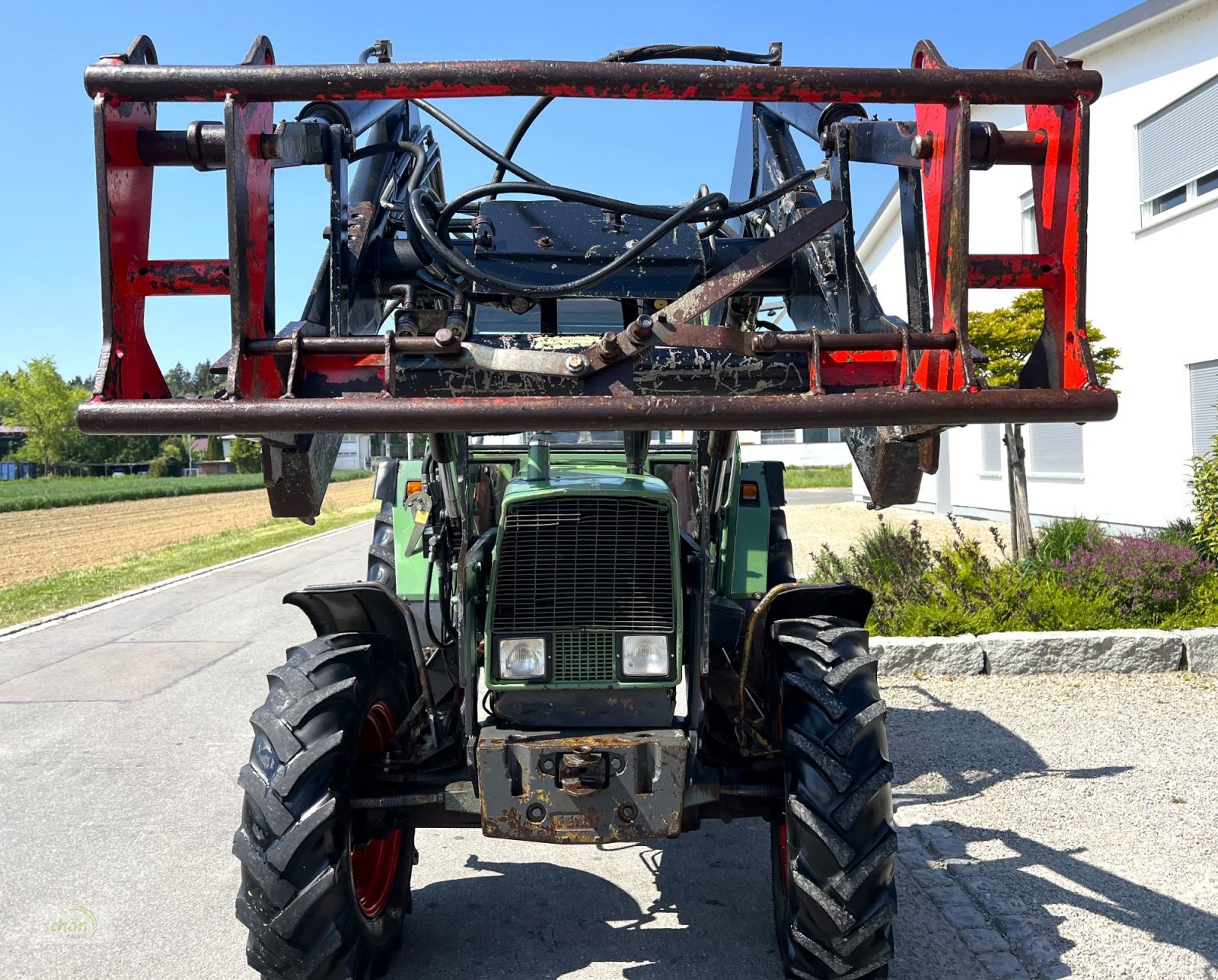 Traktor a típus Fendt 308 LS Turbomatik mit Frontlader, Gebrauchtmaschine ekkor: Burgrieden (Kép 28)