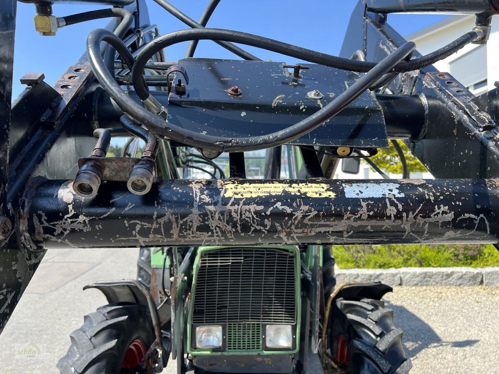 Traktor a típus Fendt 308 LS Turbomatik mit Frontlader, Gebrauchtmaschine ekkor: Burgrieden (Kép 30)