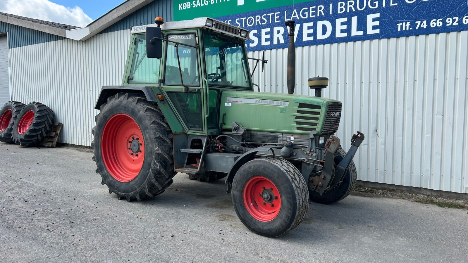 Traktor typu Fendt 308 Med Frontlift & 40 km/t, Gebrauchtmaschine v Rødekro (Obrázek 5)