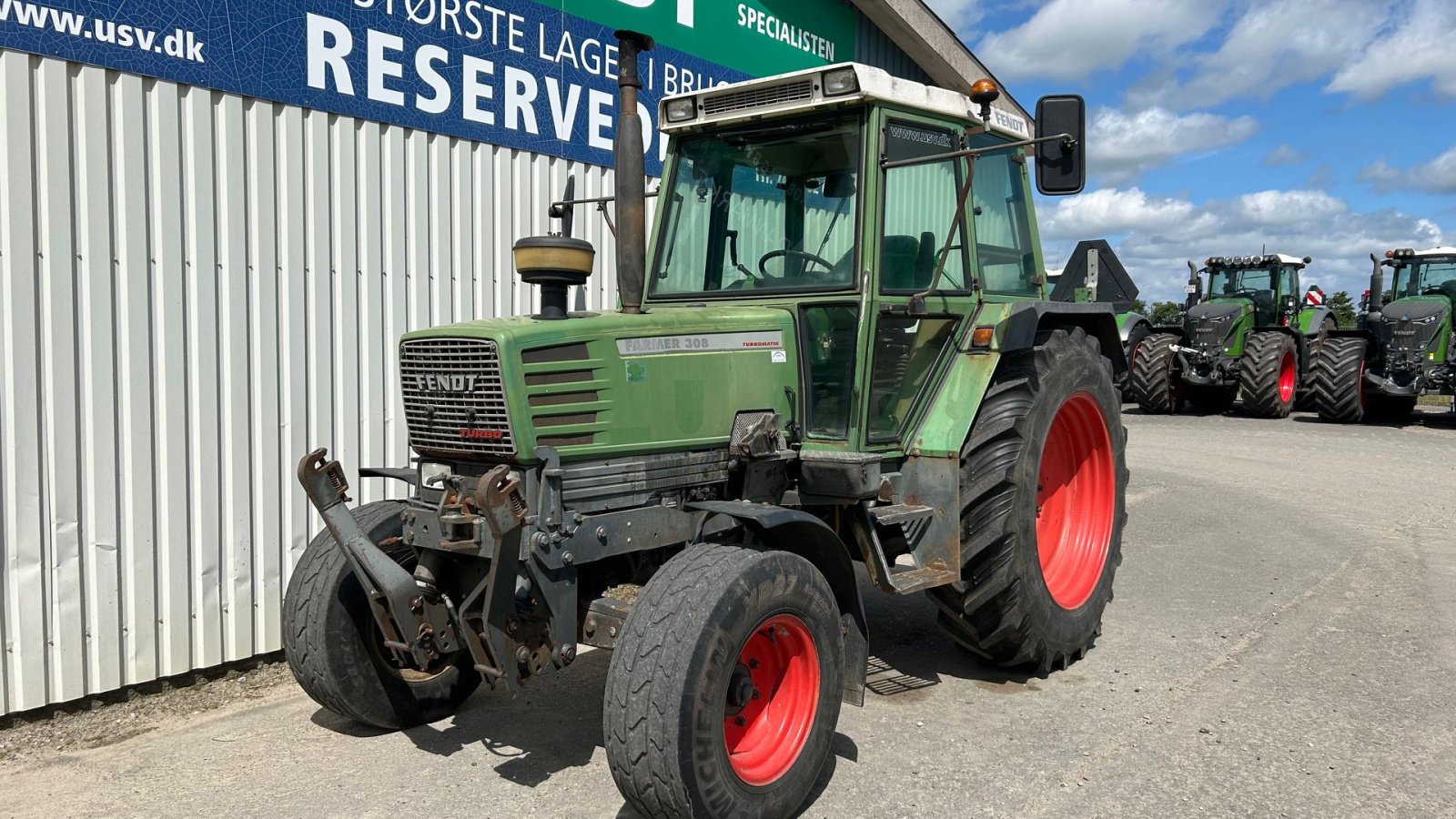 Traktor typu Fendt 308 Med Frontlift & 40 km/t, Gebrauchtmaschine v Rødekro (Obrázek 2)