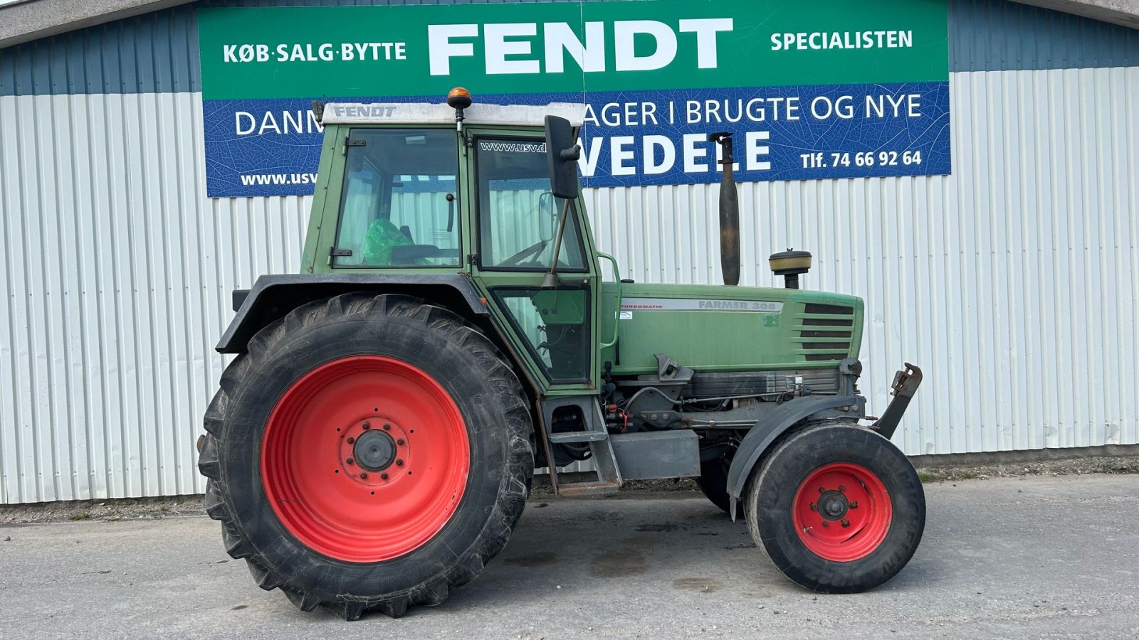Traktor typu Fendt 308 Med Frontlift & 40 km/t, Gebrauchtmaschine v Rødekro (Obrázek 4)