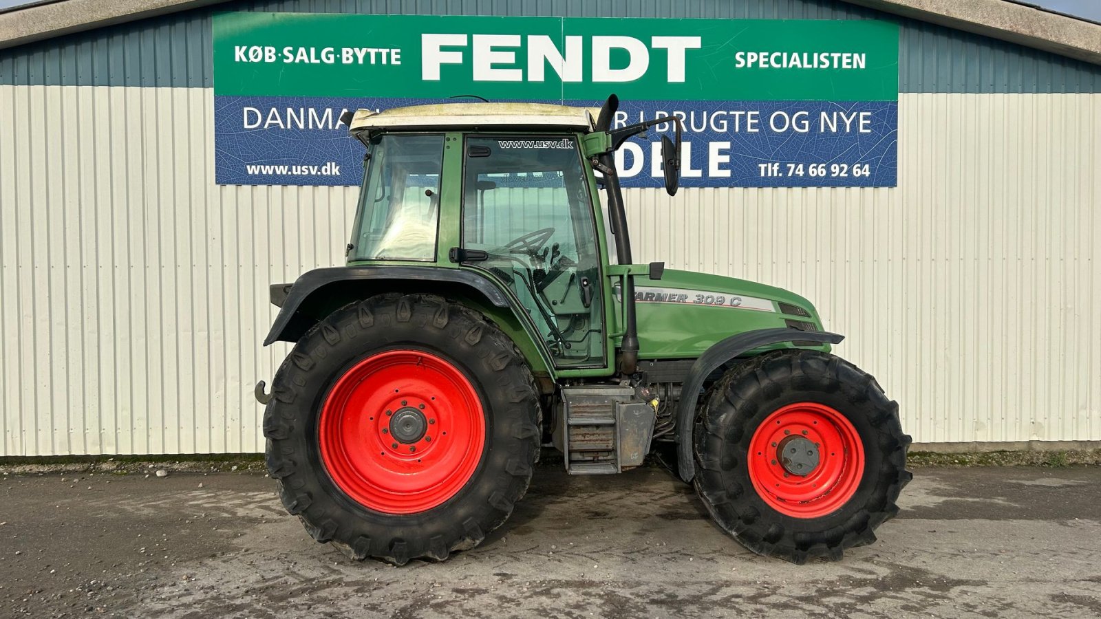 Traktor Türe ait Fendt 309 C Farmer Få Timer, Gebrauchtmaschine içinde Rødekro (resim 4)